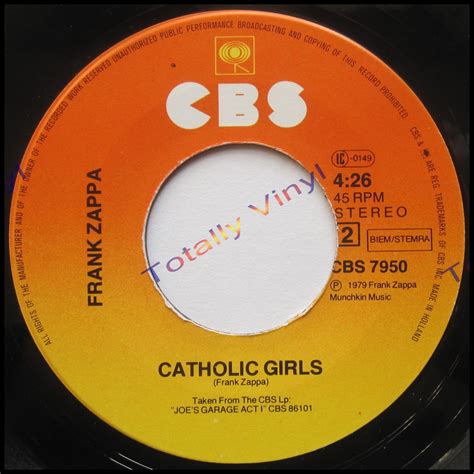 frank zappa catholic girls